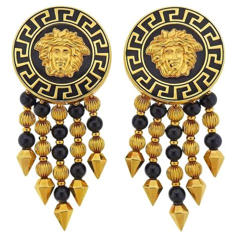 versace earrings sale.